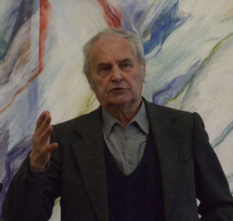 Gerold Amann unterhielt das Publikum mit seiner prägnanten Laudatio.