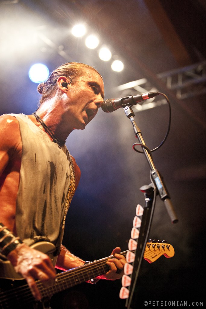 Sänger Gavin Rossdale war durchtrainiert, körperlich und stimmlich