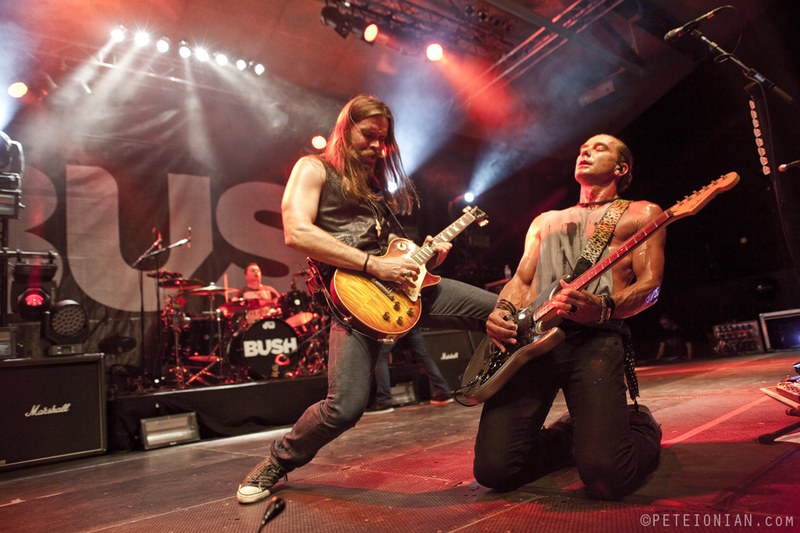 Bush lieferten ein straightes, ehrliches Rockkonzert
