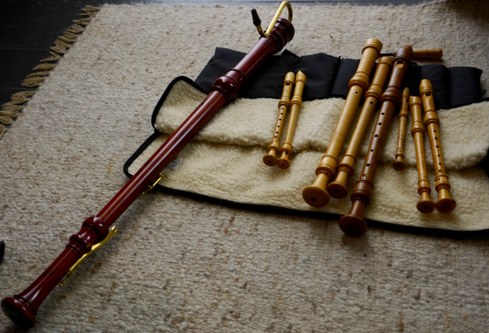 Variantenreiche Klangfarben brachten die unterschiedlichen Instrumente aus der "Familie der Blockflöten" ein.
