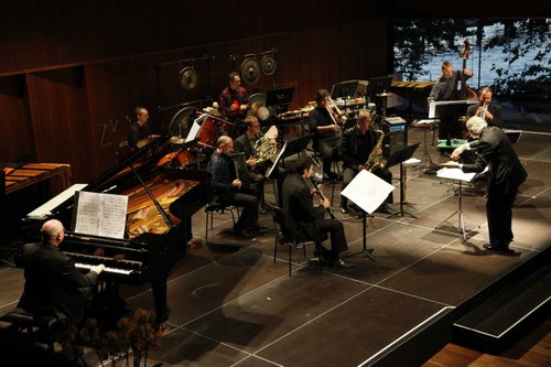 Das Klangforum Wien unter der Leitung von Emilio Pomárico - ein selten zu erlebendes Ereignis in Vorarlberg