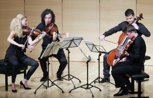 Das Pavel Haas Quartett spielte mit viel musikalischer Gestaltungskraft. (Foto: Schubertiade)