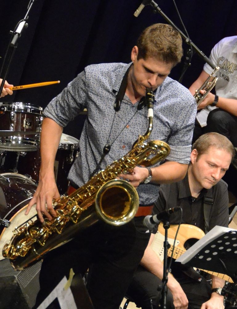 ... und Lukas Morre sind die Initiatoren der engagierten Band.