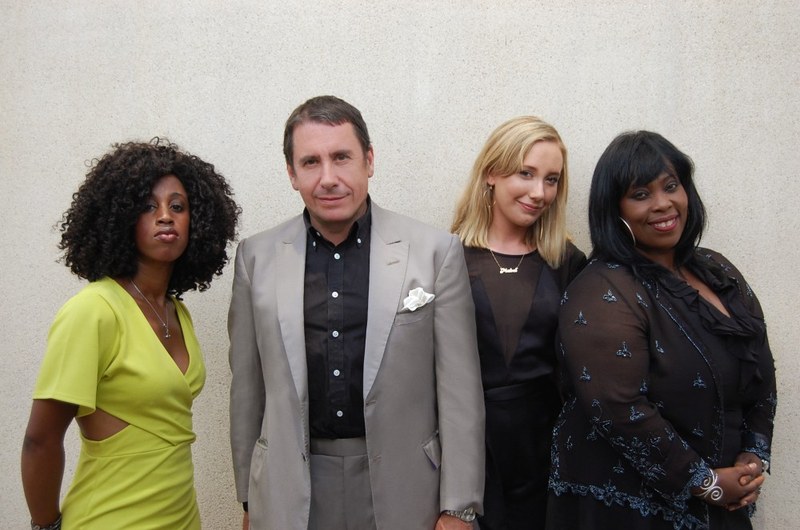 V. l. n. r.: Louise Marshall (in Dornbirn wegen Krankheit nicht dabei), Jools Holland, Mabel Ray Holland und Ruby Turner
