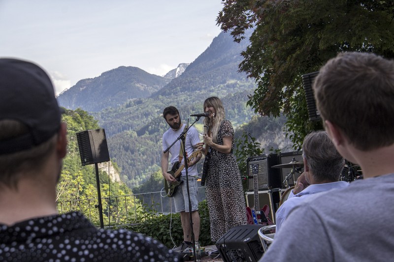 Eines der ersten Konzerte der Band in einem aktiven Jahr
