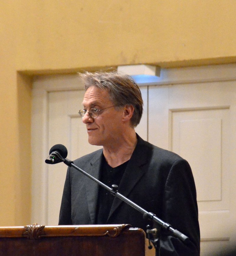 Harry Vogt hielt die Laudatio für Georg Friedrich Haas.