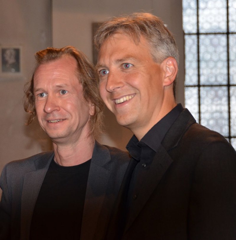 Michael Floredo und Matthias Giesen freuten sich über die geglückte Schweizer Erstaufführung.