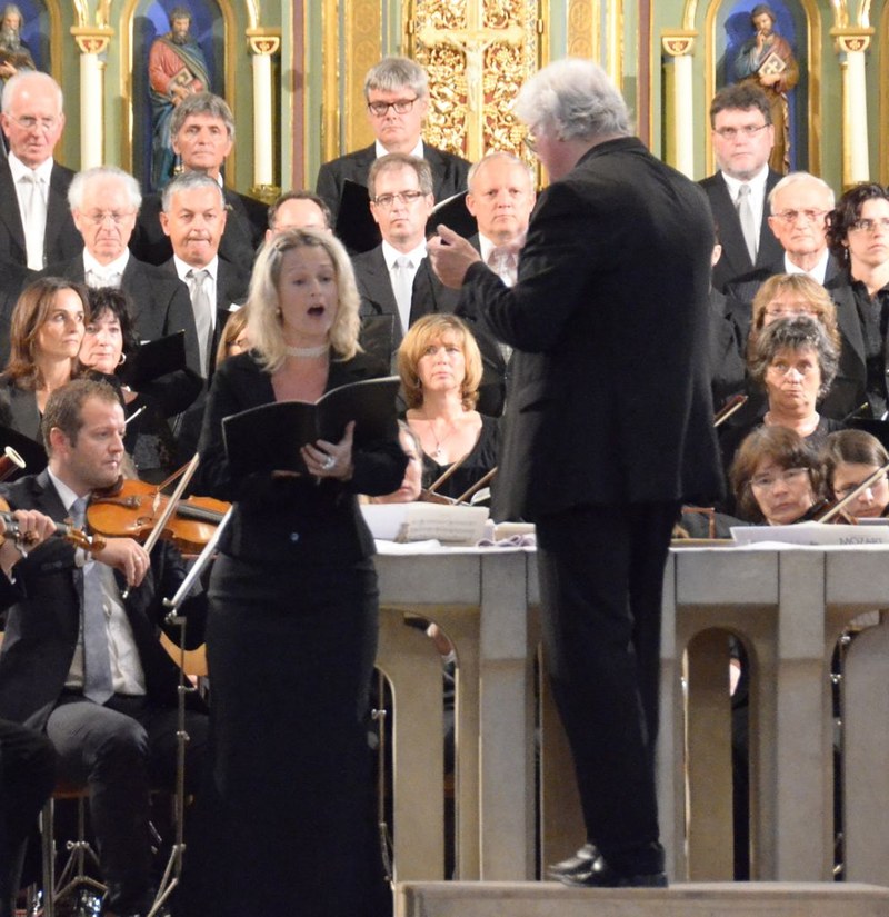 Judith Bechter interpretierte Mendelssohn-Bartholdys "Salve Regina" aussagekräftig.