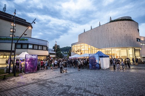 Ein Auswärtsspiel des poolbar-Festivals im Montforthaus Feldkirch