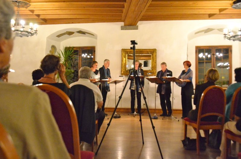 Der Rittersaal in der Feldkircher Schattenburg bot einen idealen Rahmen für das ausgewählte Konzertprogramm.