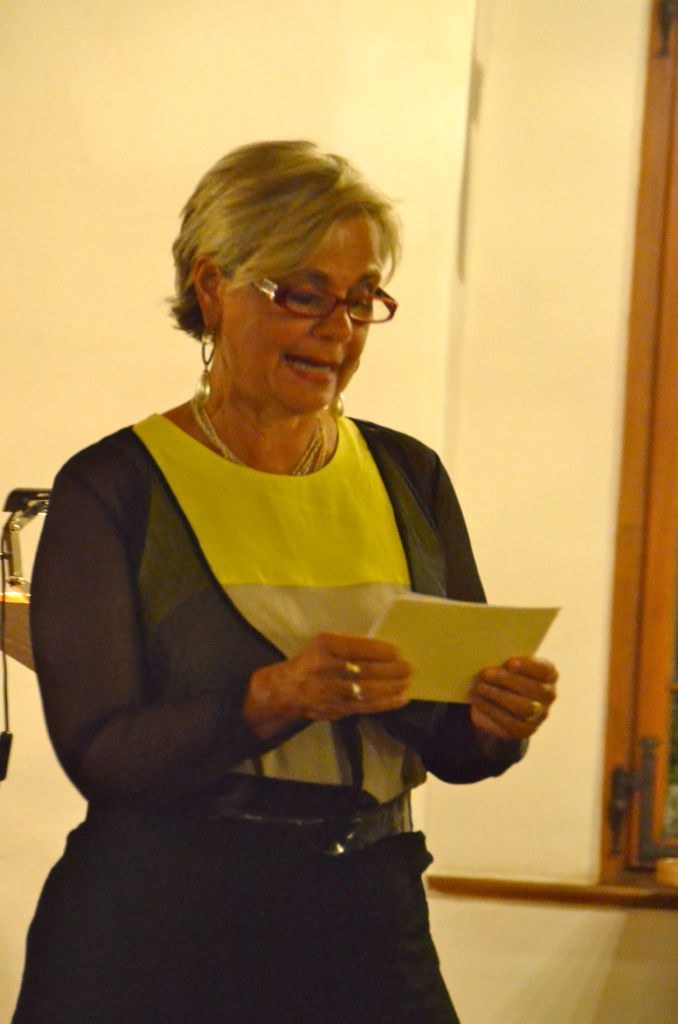 Renate Burtscher, vielen als Ö1-Moderatorin bekannt, führte in die Geisteswelt des Francesco Petrarca ein.