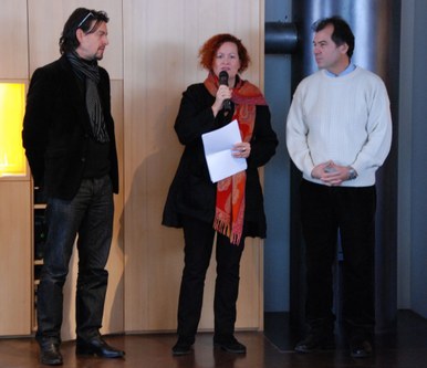 Bettina Waldner-Barnay im Gespräch mit Goran Kovacevic und Murat Üstün