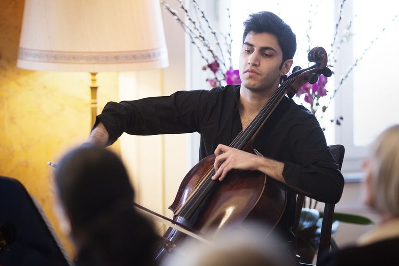 Kian Soltani wirkt in dieser Festivalsaison als "artist in residence" in Bad Ragaz mit.