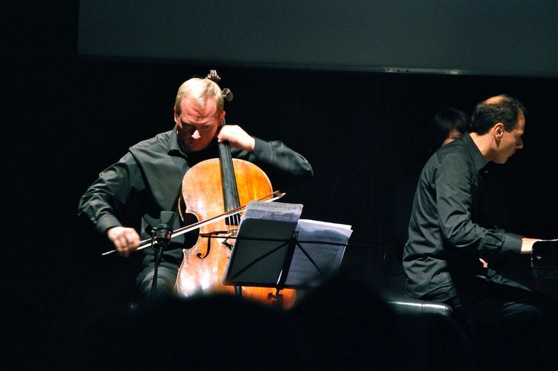 Wiener Symphoniker überzeugen auch als Kammermusiker - Christoph Stradner (Vc) und Luca Monti (Klavier)