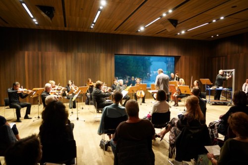 Der Wiener Concert-Verein unter der Leitung von Peter Schreiber fand im Rahmen von "Zeitklang im Museum" viel Zustimmung beim Publikum.
