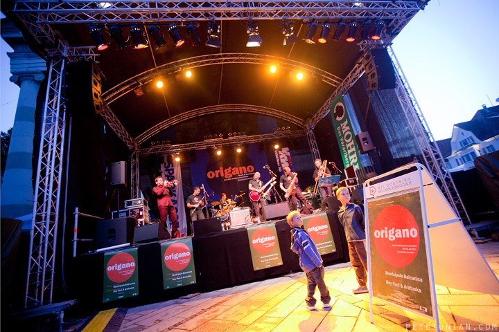 Mit viel Wetterglück startete das "Origano-Festival"