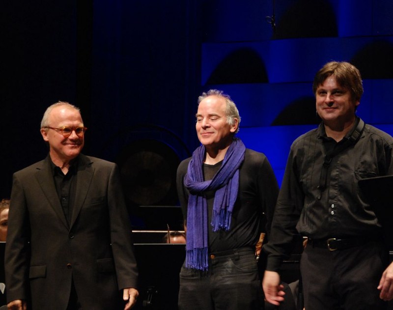 Michael Köhlmeier, Peter Herbert und Christoph Eberle  erhielten viel Applaus