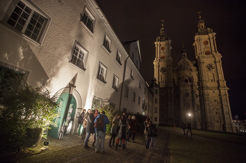 Verschiedene Veranstaltungslokale im malerischen Klosterviertel St. Gallens
