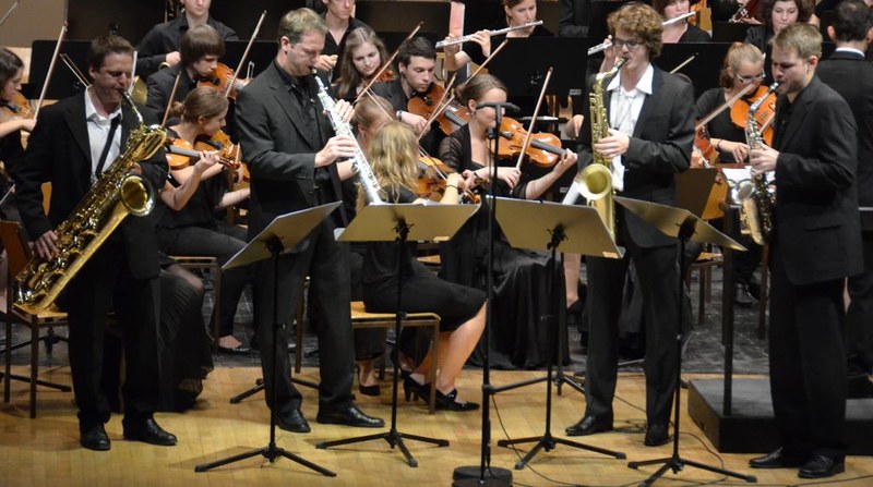 Hannes Tipelius, Michael Amann, Florian Büchel und Christian Schilf