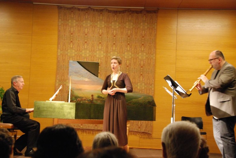 Aglaia Maria Mika, Robert Aldwinckle und Alfred Dünser gaben ein stimmungsvolles Konzert