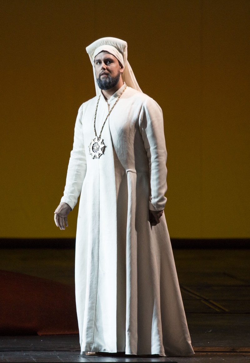 Summer als Sarastro in Mozarts „Zauberflöte“ (Foto: Brescia e Amisano, Teatro alla Scala)