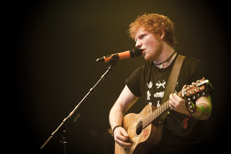 Ed Sheeran begeisterte mit schönen Liedern