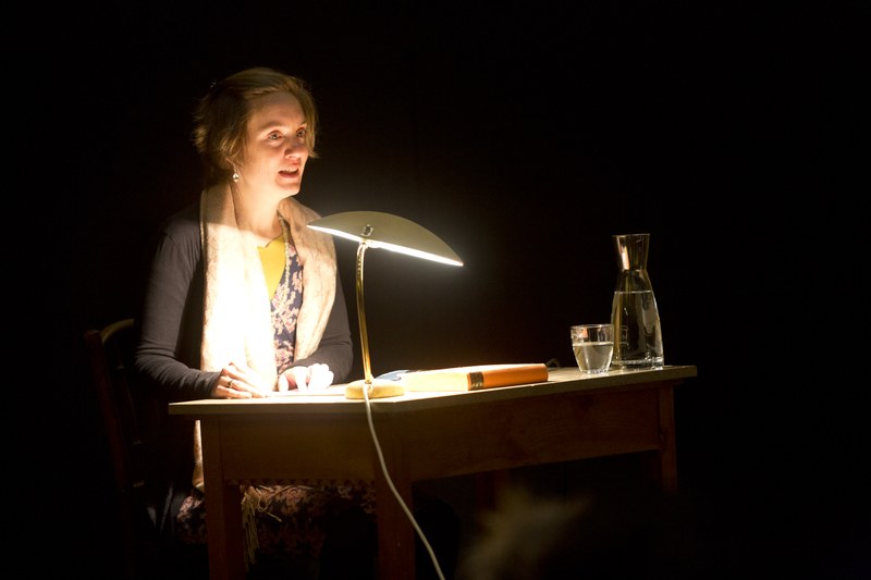 Aglaia Mika eröffnete den Reigen der Begegnungen mit Mystikerinnen. Sie stellte Hildegard von Bingen früh morgens um 6 Uhr in den Mittelpunkt.