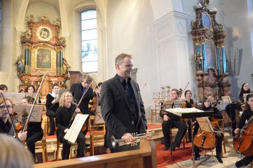Stefan Dünser gestaltete das Trompetenkonzert von Joseph Haydn mit einer individuellen Note aus