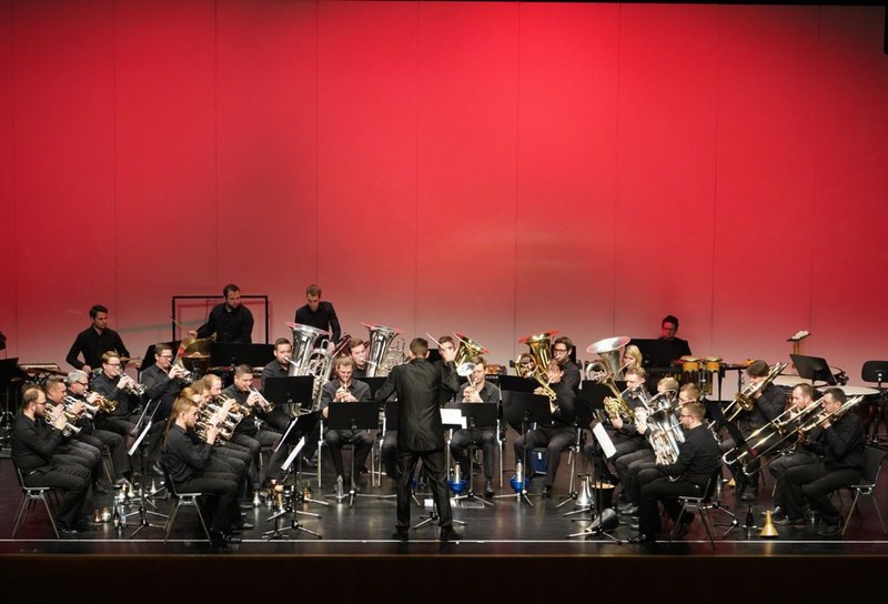 Die Brassband Vorarlberg bot mit einem vielfältigen Programm beste Unterhaltung und brachte beim Konzert in der Kulturbühne AmBach die spezifischen Klangqualität dieser speziellen Blechbläserbesetzung gut zur Geltung.