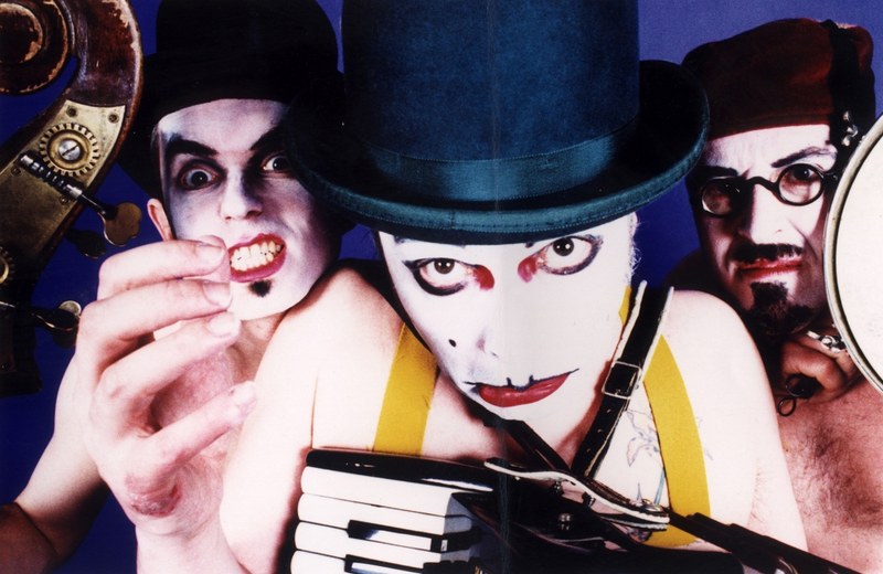 Ein Markenzeichen der Tiger Lillies ist die auffällige Schminke (Foto Andrew Attkinson).