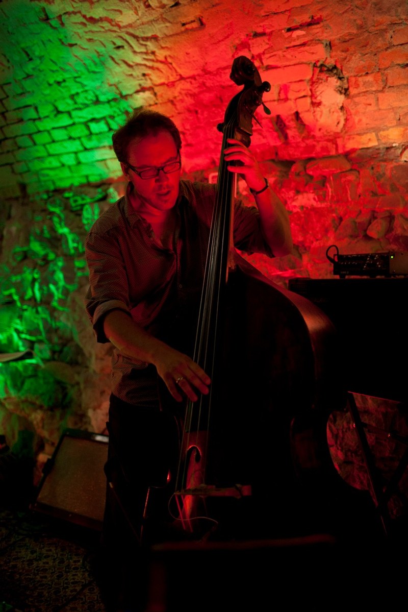 Florian King war als Kontrabassist gleich in drei Bands vertreten.