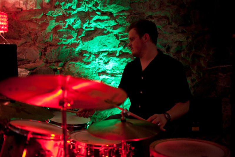 Der Macher. Lukas Bildstein, der Initiator der Jazz-Reihe im Club   Beatstein, ist selbst ein begabter junger Musiker.