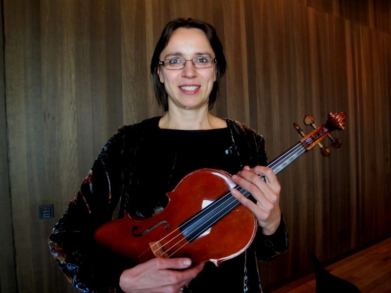 Martha Kneringer erhielt über ein Stipendium des Richard-Wagner-Verbandes Vorarlberg den Anstoß zur Bearbeitung von Werken Wagners für Kammermusik (Fotos: Fritz Jurmann)