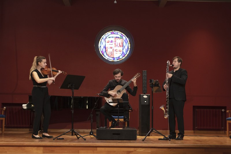 Das Konzert mit den drei Virtuosen bestach auch durch ein eigenwilliges Programm