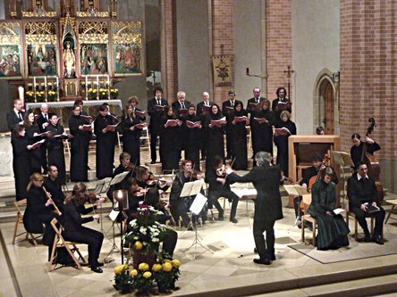 Zum ersten Mal gab es in Herz-Jesu barocken Originalklang mit dem Concerto Stella Matutina