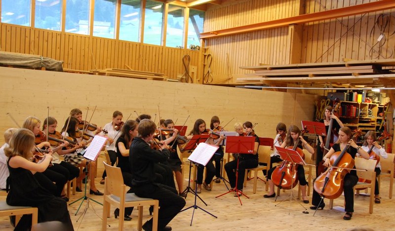 Abschlusskonzert des "Musik in der Pforte" Streichorchestercamps