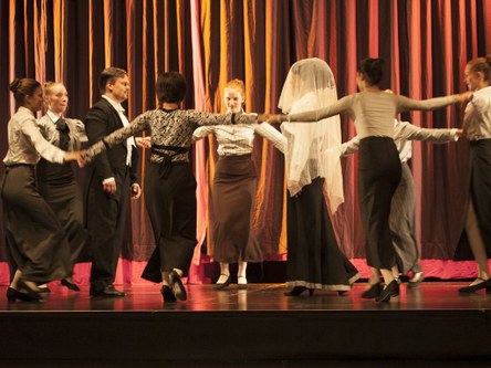 Die Ballettratten in dieser Aufführung kommen von der „Dance Hall“ Götzis.