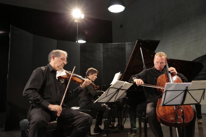 Das Altenberg Trio Wien erhielt viel Applaus für seine  Werkdeutungen von Ravel, Piazzolla und Gruber.  (Foto: Bregenzer Festspiele)