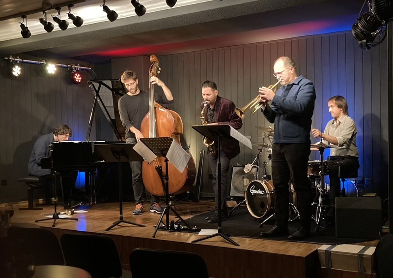 Das Christos Asonitis Quintett mit seiner "Ode ans Licht"  in der Tangente Eschen