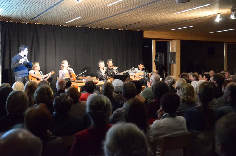 Eviva Wäldarbähnle – Felipe Jauregui, Wilma Fink, Isabella Fink, Evelyn Fink-Mennel, Sergio Wagner und Carlos Peralta