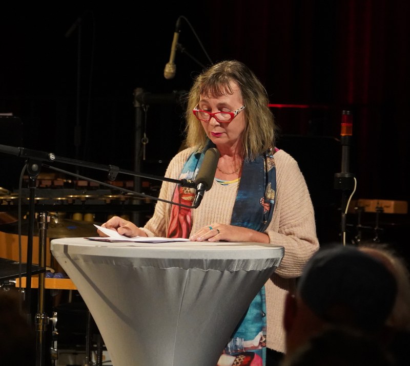 Erika Kronabitter kuratierte das literarische Programm von "texte und töne".