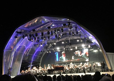 Das Mariinsky Orchestra aus St. Petersburg mitten in Vaduz