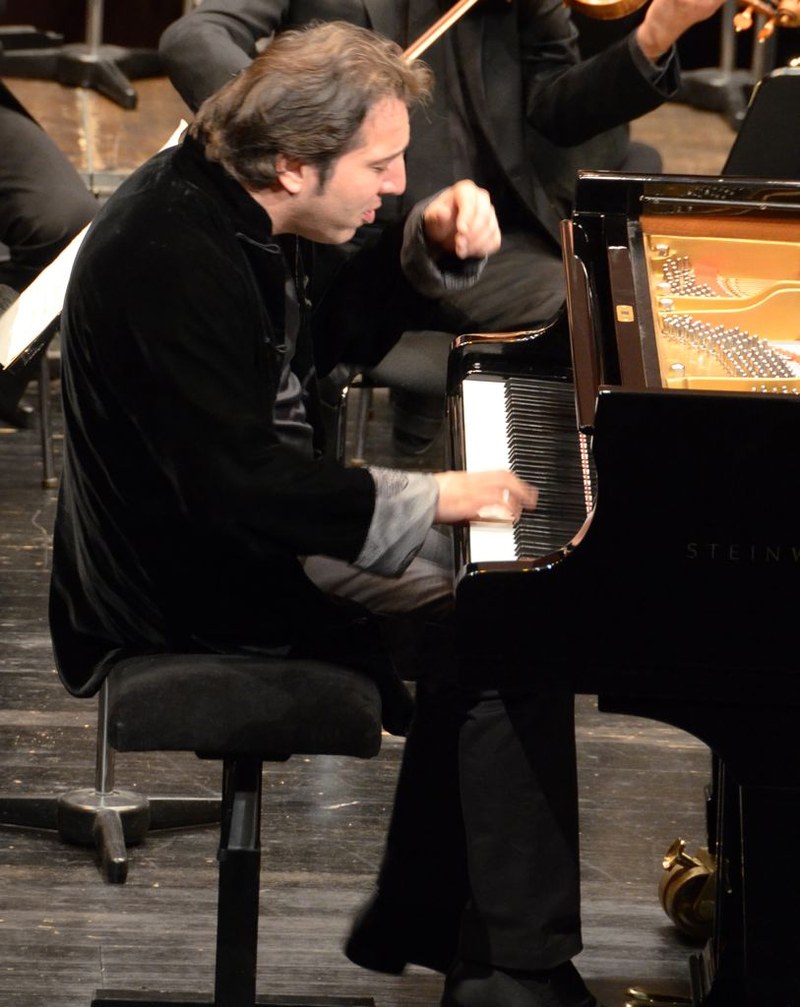 Fazil Say wurde im Dornbirner Kulturhaus stürmisch gefeiert.