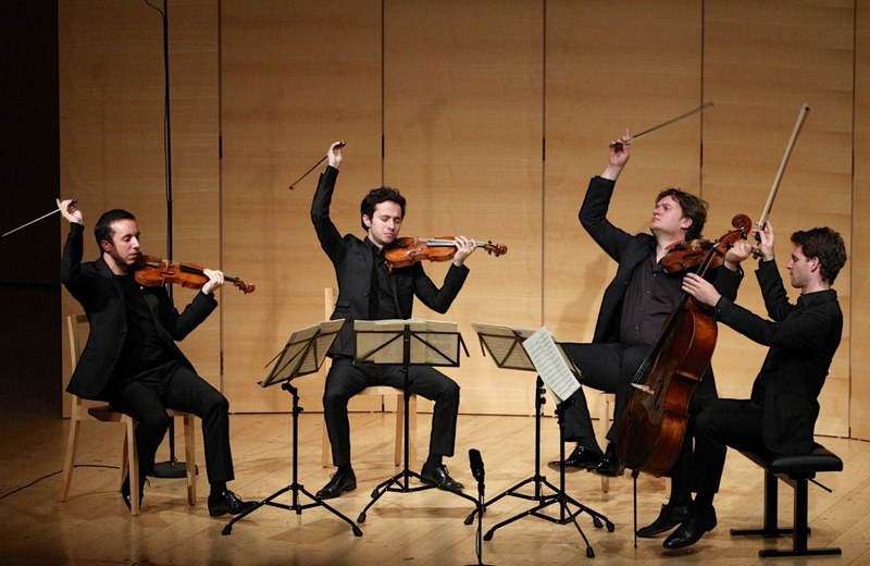 Das „Quatuor Ebène" wurde bei seinem Schubertiade-Debüt in Schwarzenberg stürmisch gefeiert (Foto ©: Schubertiade).