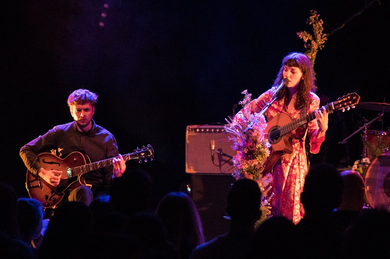 Last but not least die Vorband: Cyrielle Formaz und Erik Bonerfält als Duo Meimuna hätten sich mehr Aufmerksamkeit verdient