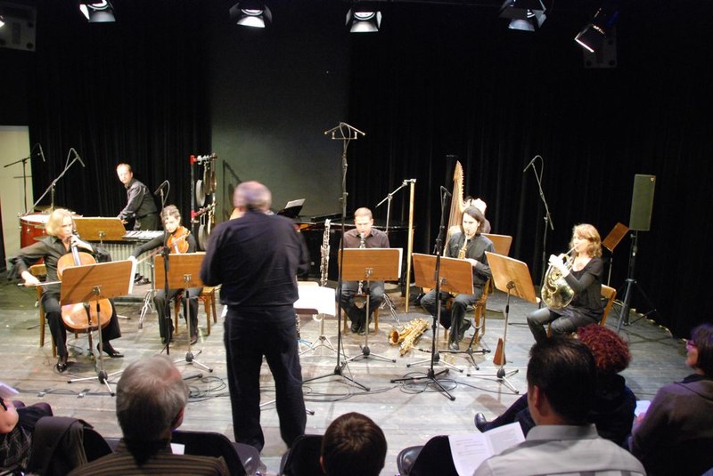 Das "Ensemble Plus" würdigte Richard Dünser
