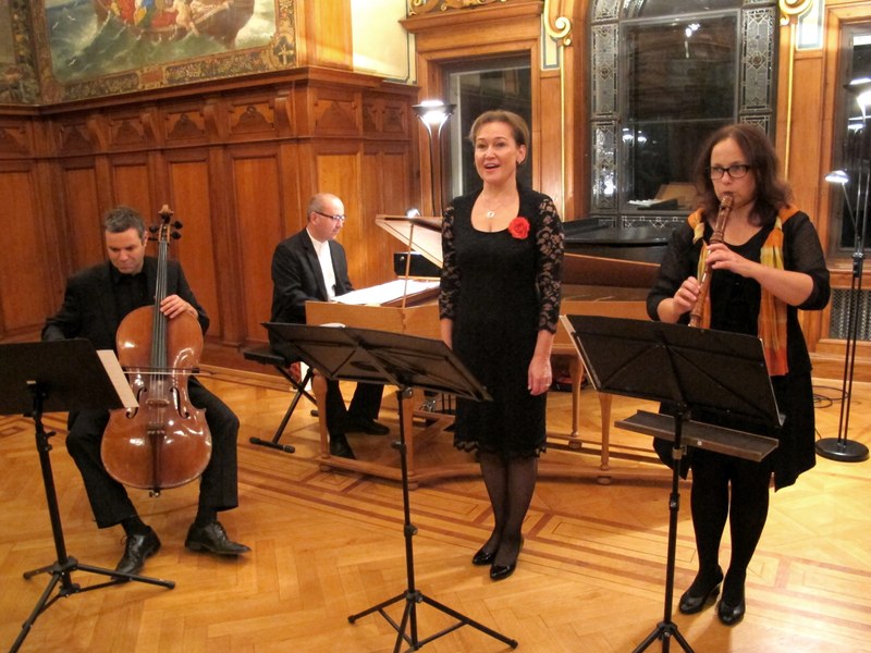 Das seit über 15 Jahre bestehende Ensemble „L’Estate musicale“ konzertierte am Freitag bereits zum dritten Mal in diesem stimmungsvollen Ambiente.
