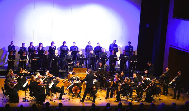 Das Concerto Stella Matutina und "Vocal Origen" unter der Leitung von Clau Scherrer präsentierten in der Kulturbühne AmBach Werke des französischen Komponisten Marc-Antoine Charpentier.