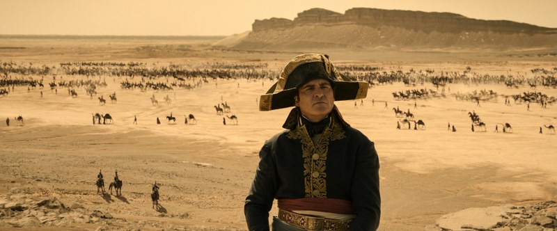 Ein Feldzug für die Geschichtsbücher: Joaquin Phoenix als Napoleon Bonaparte in Ägypten. (Foto: Sony/Apple)