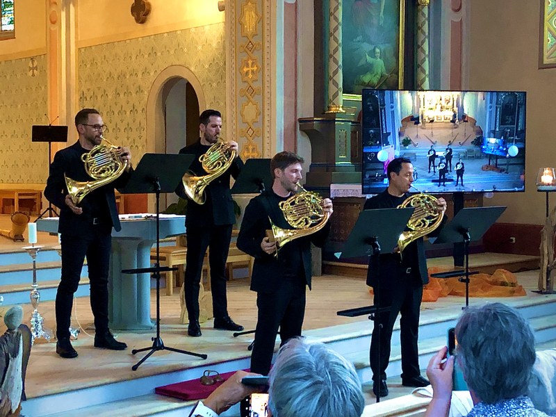 Es ist nicht alles Gold, was glänzt: Beim Horn ist es Messing.
